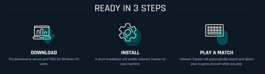 Instructions on how to install Valorant Tracker in 3 ready steps.